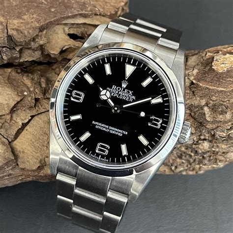 rolex explorer 1 36mm spessore cassa|rolex explorer for sale.